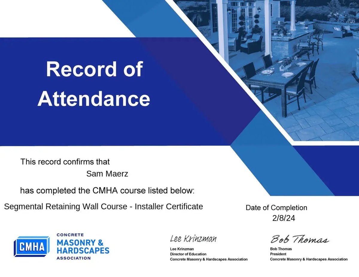 CMHA-SRW-certificate-Sam-Maerz