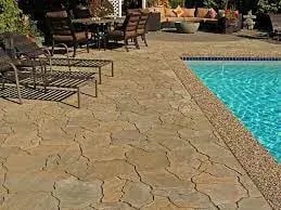 Flagstone-deck